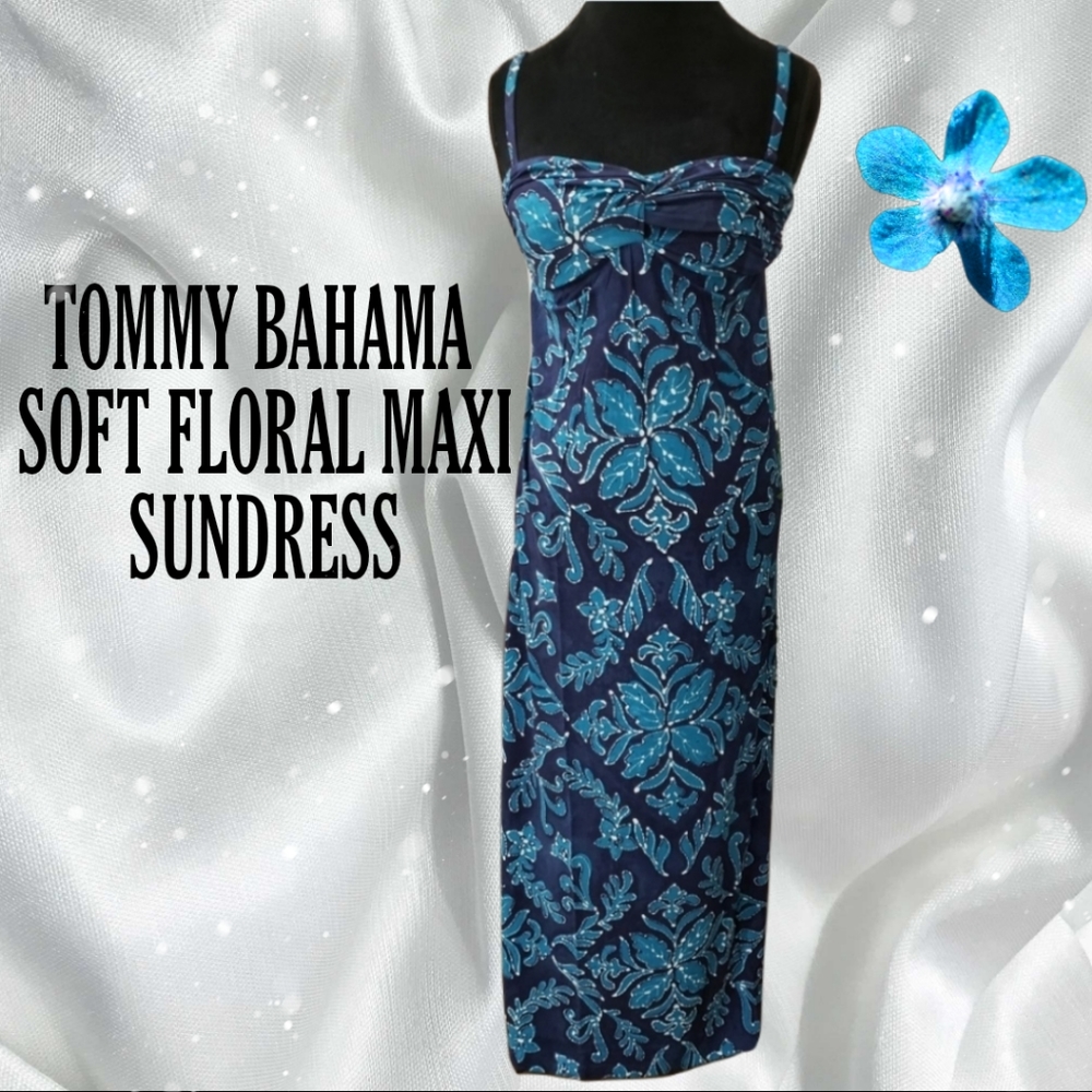 Sale NWT Tommy Bahama perfect summer maxi dress SUPER SOFT. $198 MSRP S - Picture 4 of 14